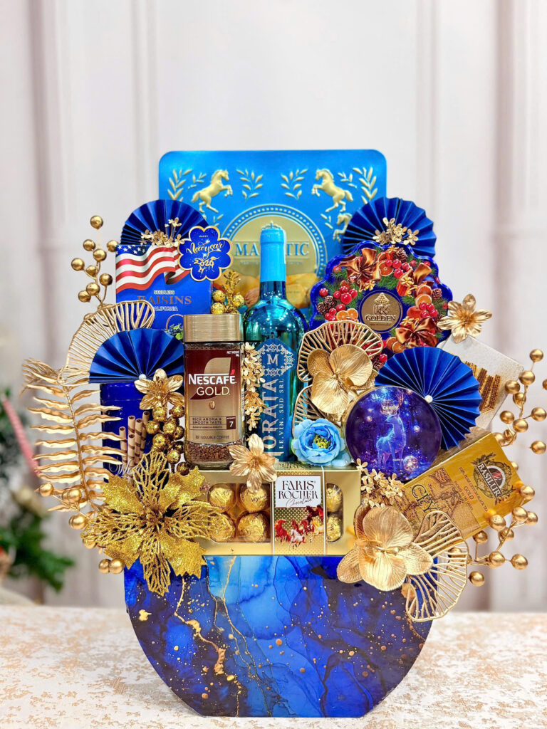 Tài lộc như nước, phú quý tràn đầy – Xanh