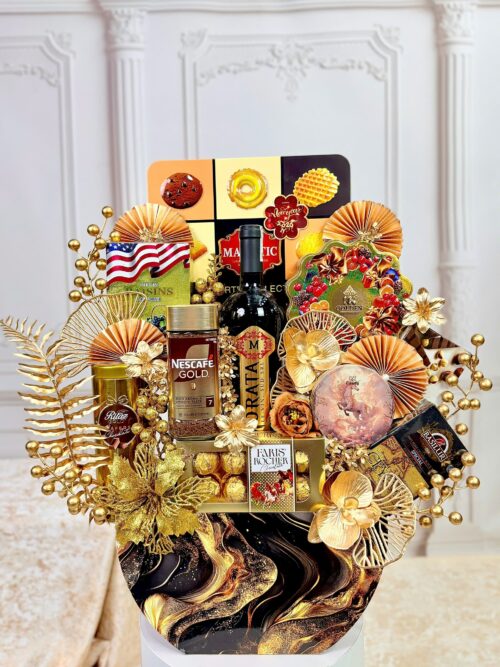 Tài lộc như nước, phú quý tràn đầy – vàng gold